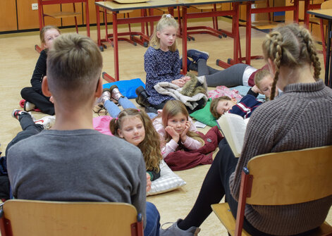Bundesweiter Vorlesetag 2022 an der Grundschule St. Walburga